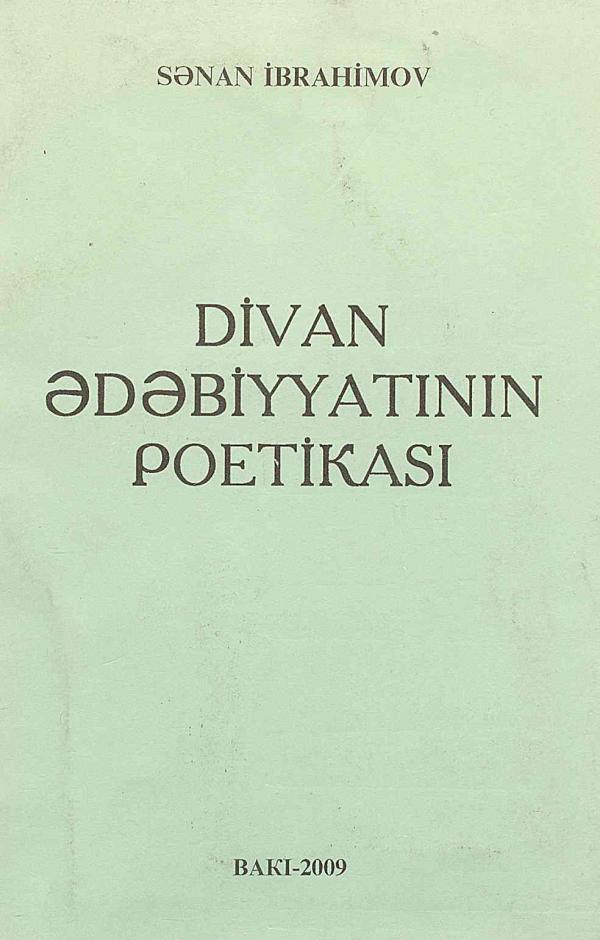 Divan ?d?biyyat?n?n poetikas?