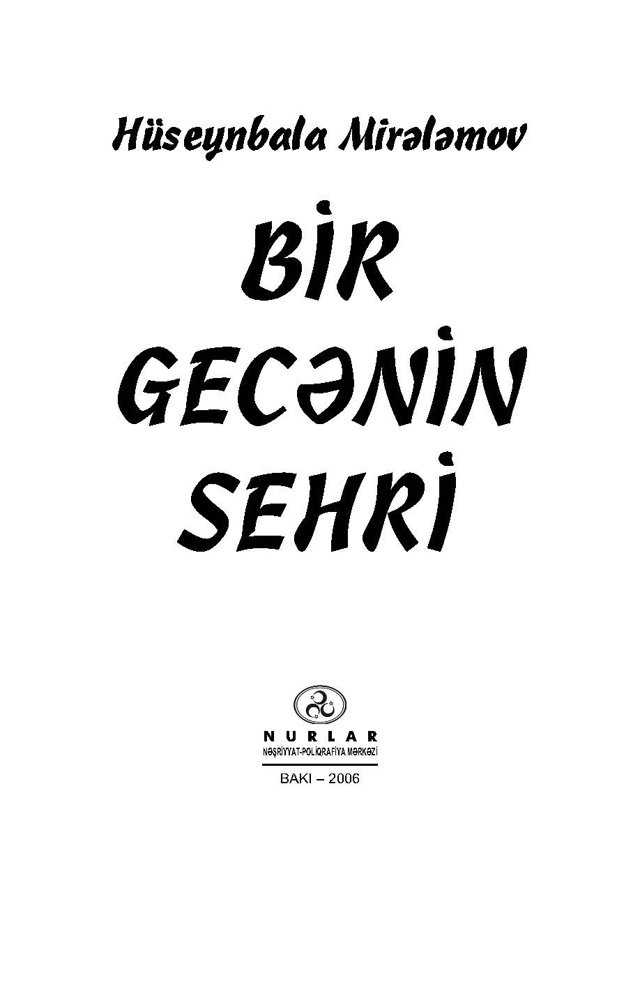 Bir gec?nin sehri