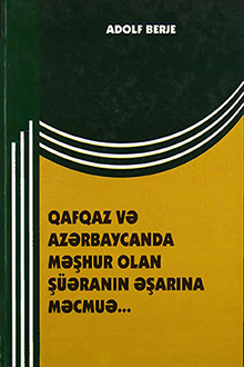 Qafqaz v? Az?rbaycanda m??hur olan ?�aran?n ??ar?na m?cmu?...