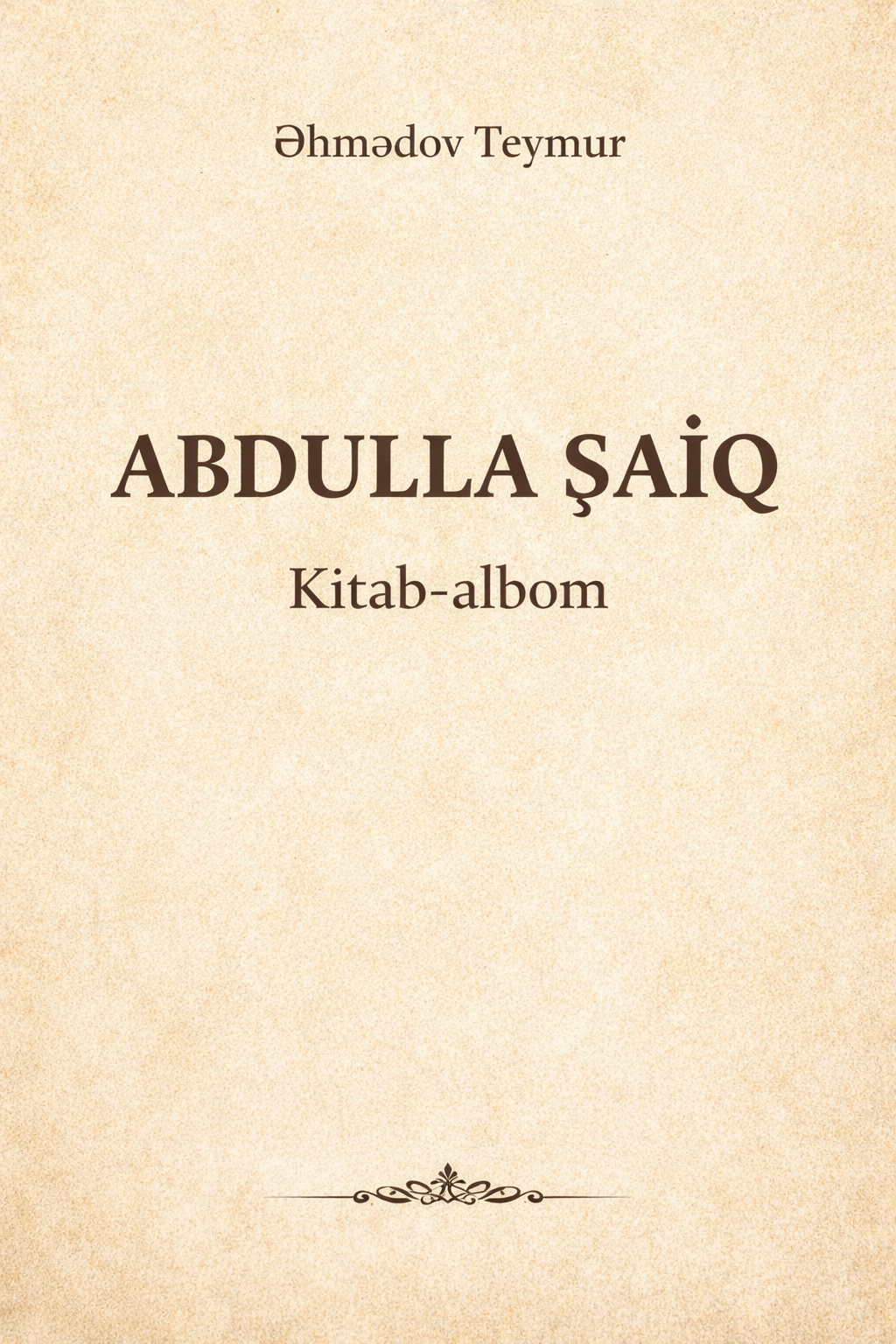 Abdulla ?aiq Kitab-albom