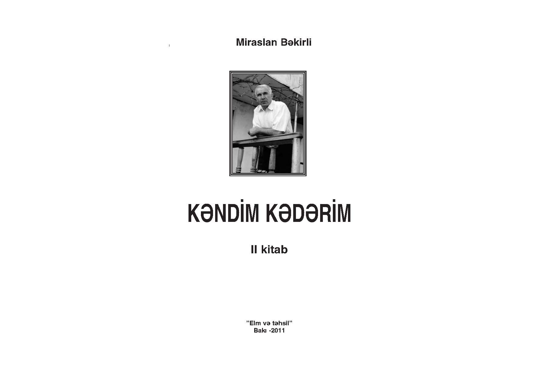 K?ndim-k?d?rim (II kitab)
