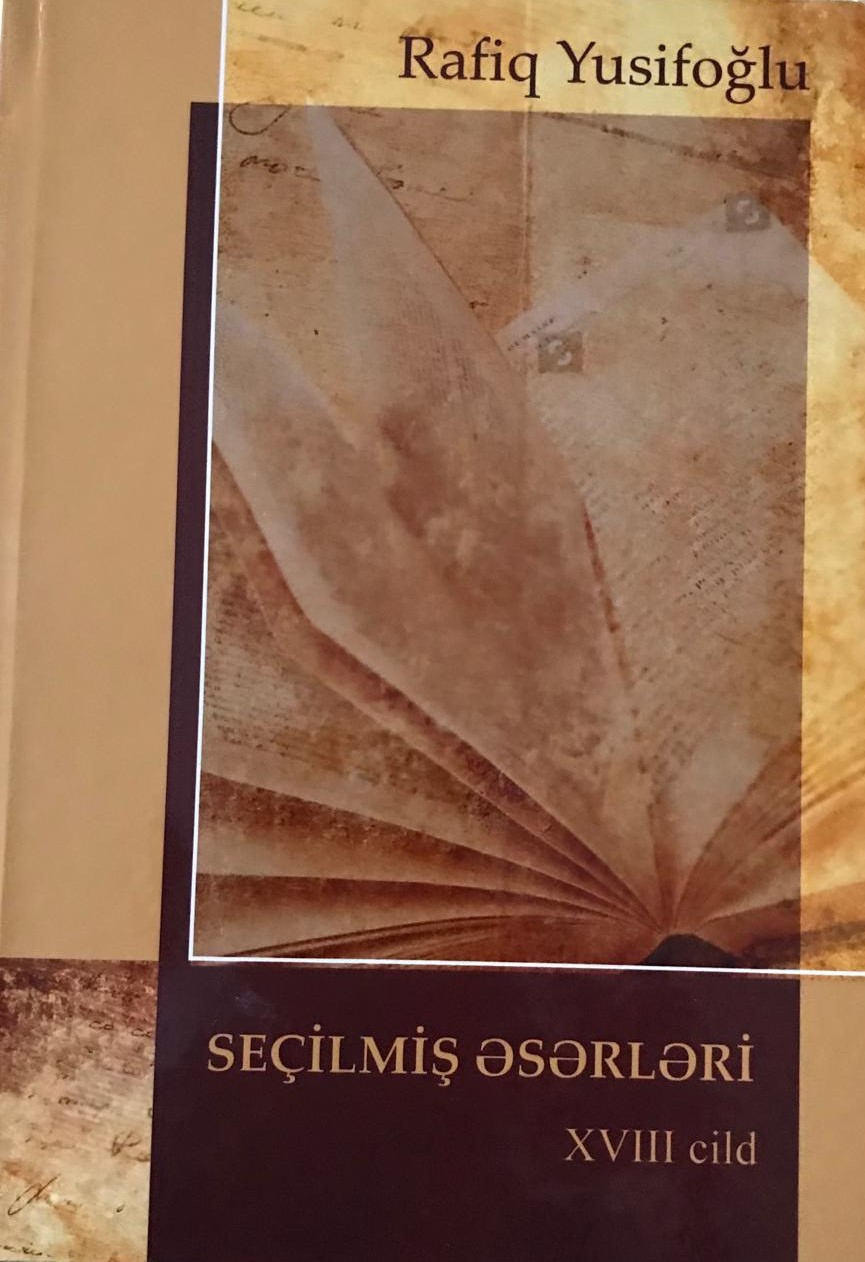 Se�ilmi? ?s?rl?ri. (?yirmi cildd?). XVIII cild